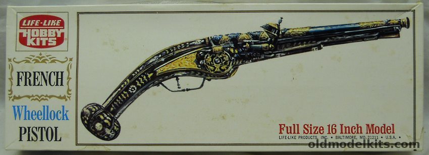 Life-Like 1/1 French Wheellock Pistol 16th Century, 09225 plastic model kit
